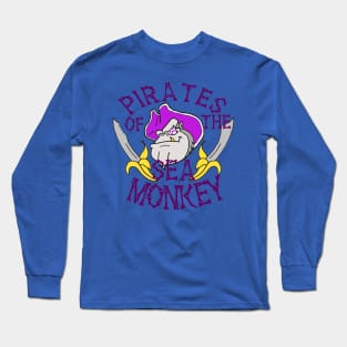 Pirates of the Sea Monkey Long Sleeve T-Shirt